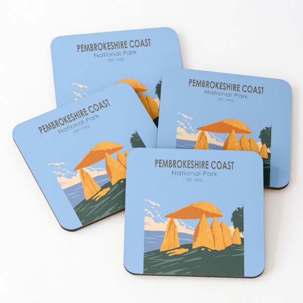 Item preview, Pembrokeshire Coast National Park Pentre Ifan Dolmen Vintage designed and sold by KrisSidDesigns.