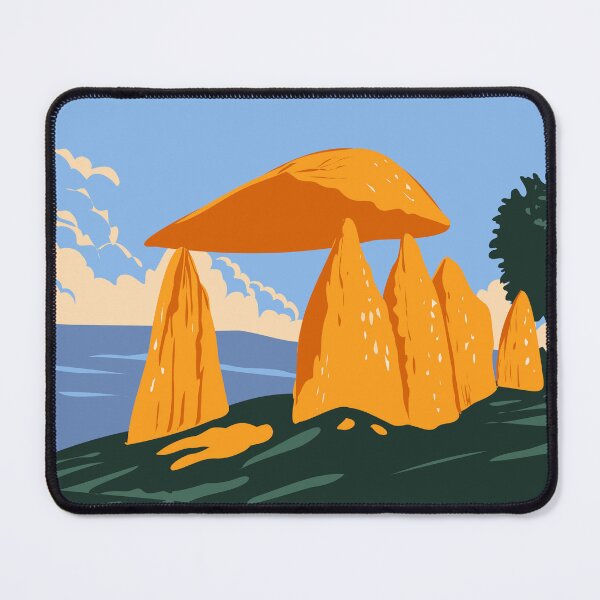 Item preview, Pembrokeshire Coast National Park Pentre Ifan Dolmen Vintage designed and sold by KrisSidDesigns.