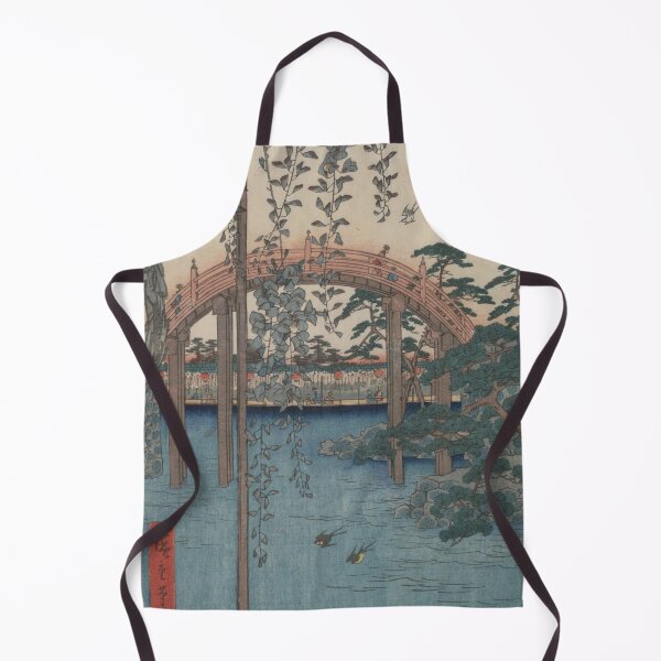 Item preview, Wisteria at Kameido Tenjin Shrine Beautiful Japanese Design designed and sold by Yumede.