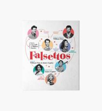 Falsettos 2016 Poster Galeriedruck