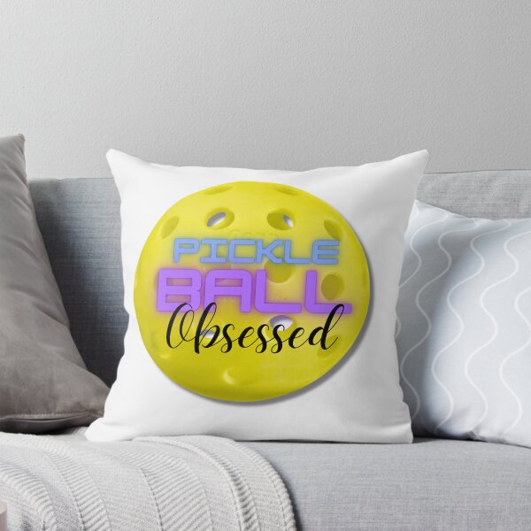 Item preview, Pickle ball obsessed game tennis tshirt, sticker, hat, mug pickle ball sticker designed and sold by Paintingladycat.