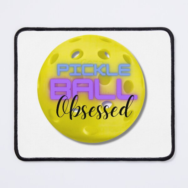 Item preview, Pickle ball obsessed game tennis tshirt, sticker, hat, mug pickle ball sticker designed and sold by Paintingladycat.