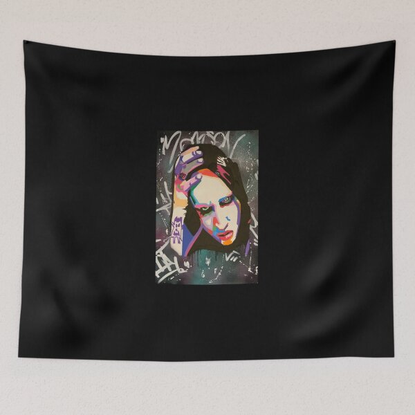 Item preview, Marylin Manson iPhone Case designed and sold by modestodibqoax.