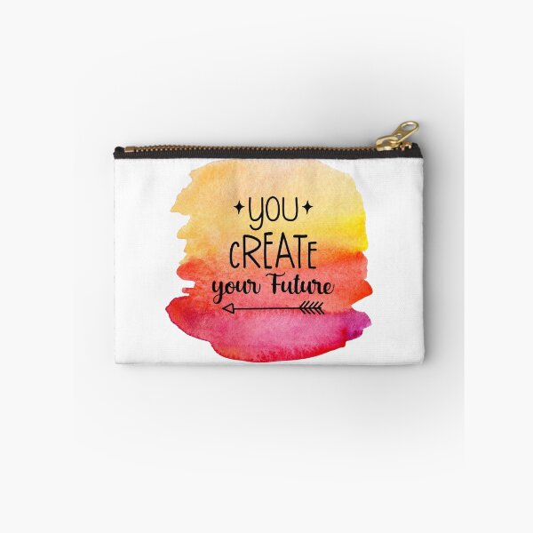 Item preview, You Create Your Future Inspirational Motivational Quote | Summer Vibes Watercolour: designed and sold by LifeAndWonder.