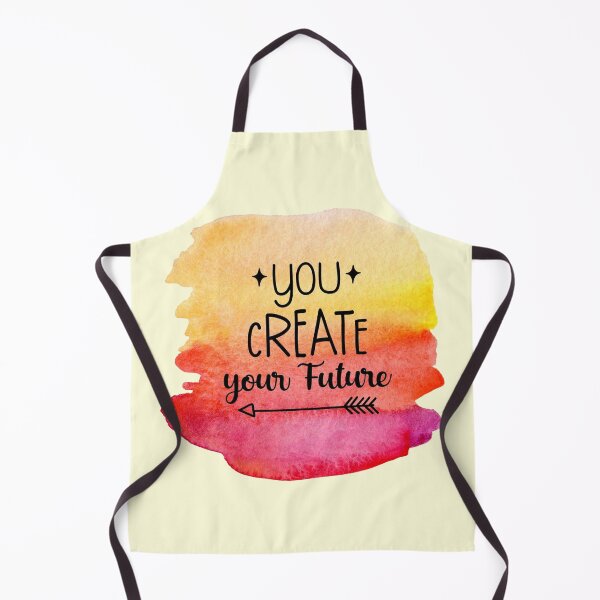Item preview, You Create Your Future Inspirational Motivational Quote | Summer Vibes Watercolour: designed and sold by LifeAndWonder.