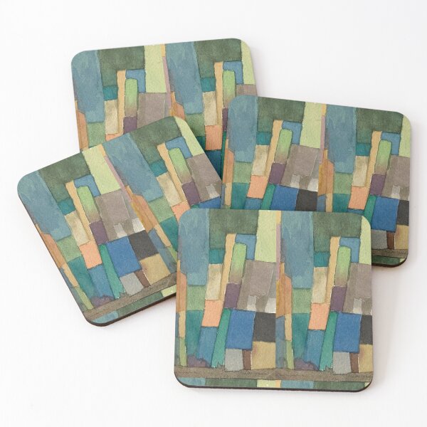 Item preview, Earth Tones, Abstract Colour Block Painting  designed and sold by Cefercom.