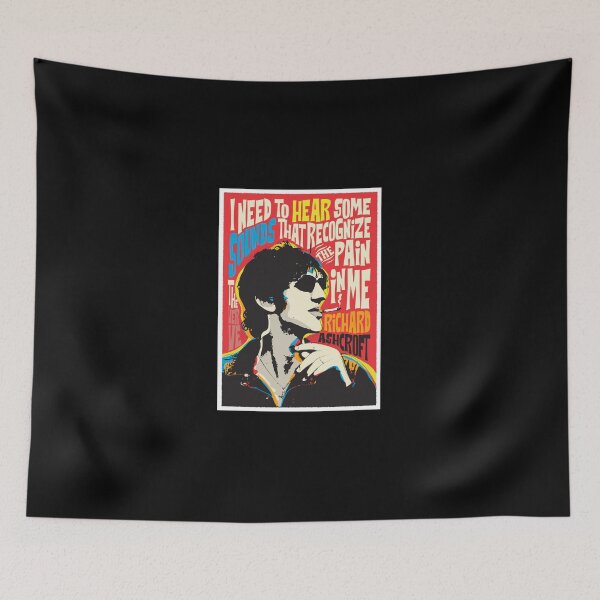 Item preview, Richard Ashcroft Pop Art Quote S designed and sold by maximotrbifwa.