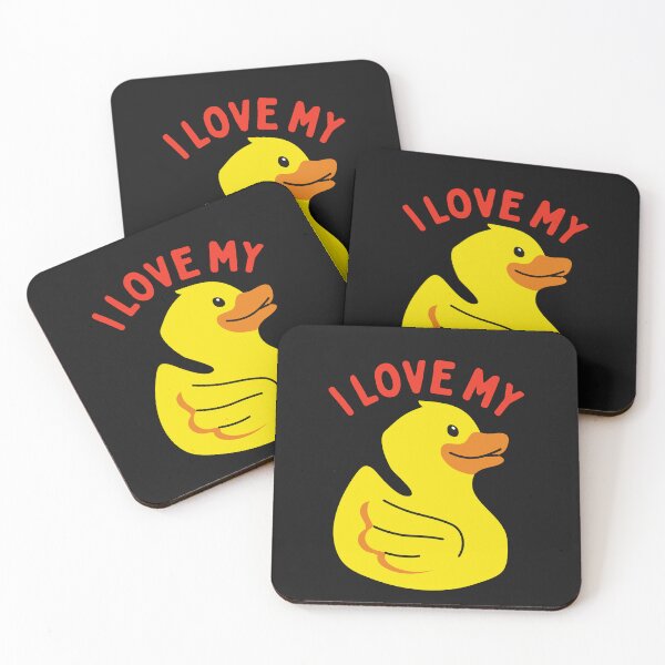 Item preview,   I love my rubber ducky design for kids birthday party designed and sold by bernd49.