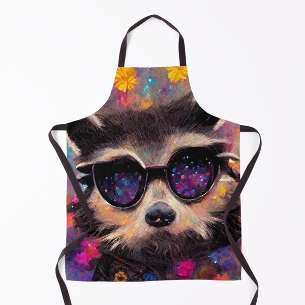 Item preview, Raccoon Wearing Sunglasses in Space designed and sold by MythicPrompts.
