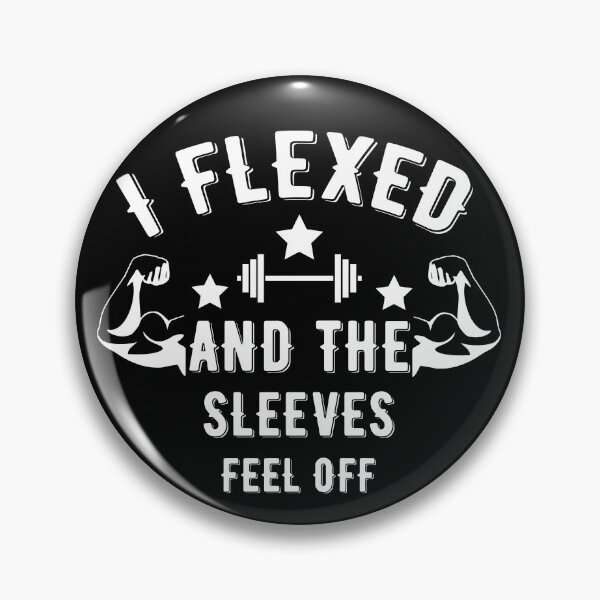 Item preview, I Flexed And The Sleeves Fell Off - Funny Gym  Quote  designed and sold by Raiko-art.