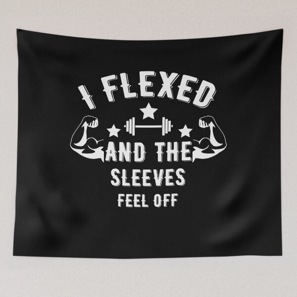 Item preview, I Flexed And The Sleeves Fell Off - Funny Gym  Quote  designed and sold by Raiko-art.