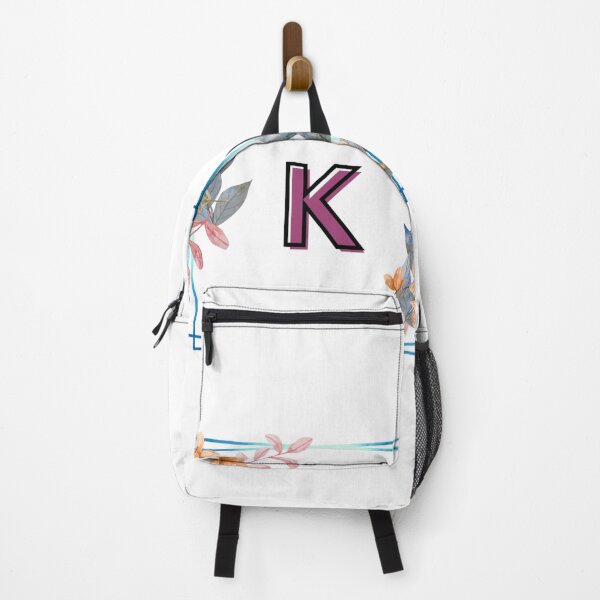 Artikelvorschau, Initial K Flowers Design, Monogramm mit Blumen, erste Geschenke für Her- entworfen und verkauft von bartdesigner.