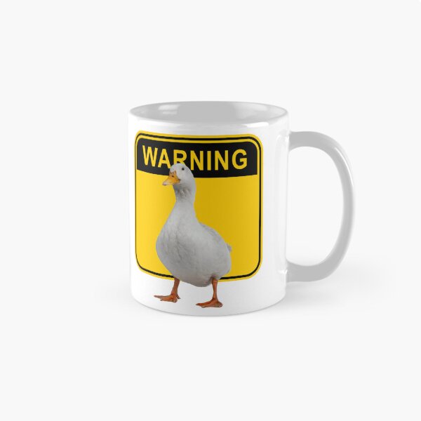 Item preview, Warning Funny Duck designed and sold by FarmTheLife.
