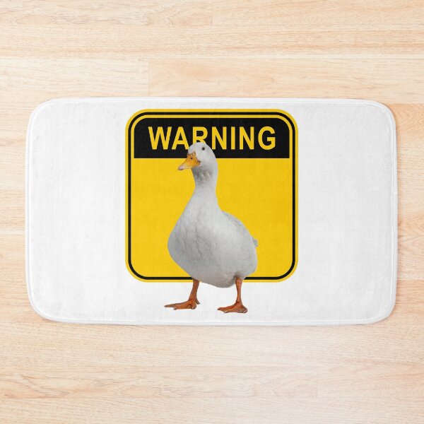 Item preview, Warning Funny Duck designed and sold by FarmTheLife.