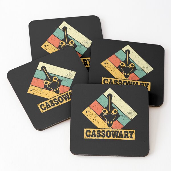 Item preview, Cool Cassowary Retro Color Cassowary designed and sold by eternallygifted.