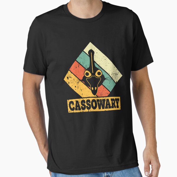 Item preview, Cool Cassowary Retro Color Cassowary designed and sold by eternallygifted.