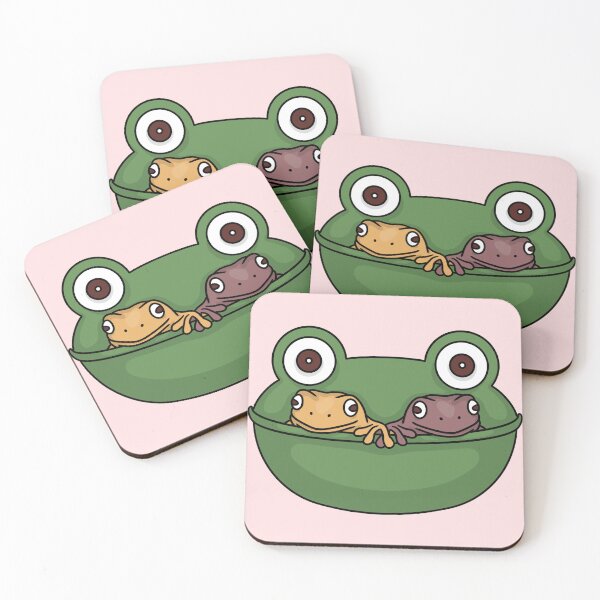 Item preview, Frogs holding hands in the froggy soap dish designed and sold by flotsamm.