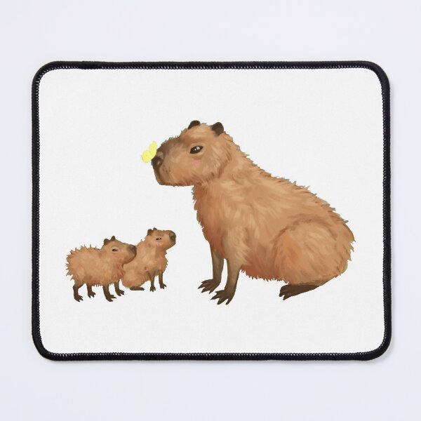 Item preview, Kopie von capybara with babys designed and sold by Stine Maahs.