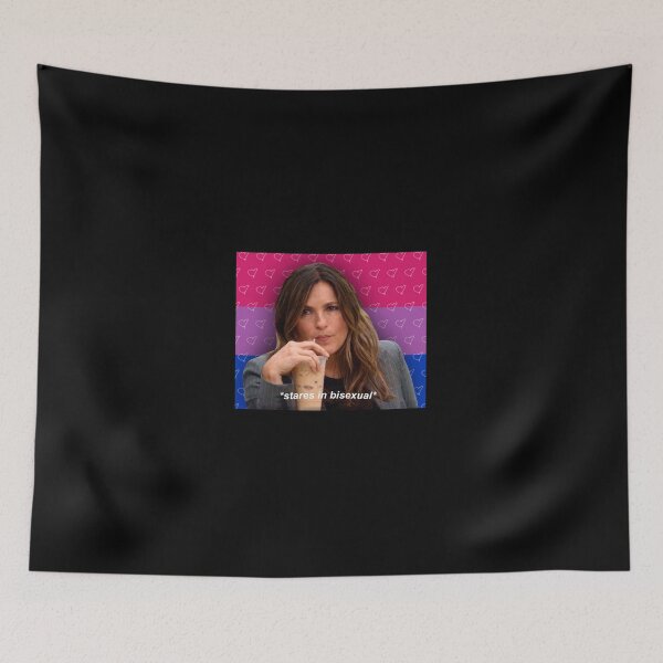 Item preview, stares in bisexual Sticker designed and sold by maximotrbifwa.