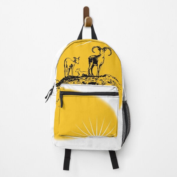 Item preview, Grazing goats and sunrise designed and sold by Fadwalana99.