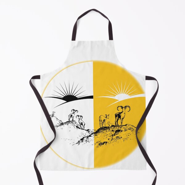 Item preview, Grazing goats and sunrise designed and sold by Fadwalana99.