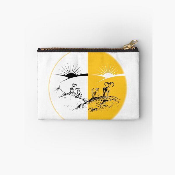 Item preview, Grazing goats and sunrise designed and sold by Fadwalana99.
