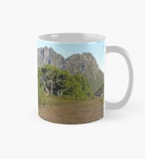 Snowy east face of Cradle from Artillery Knob Mug