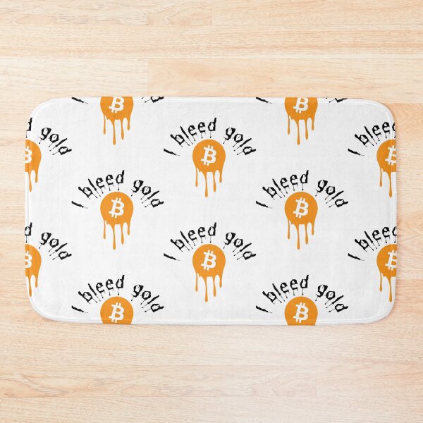Item preview, I bleed gold - Bitcoin designed and sold by CryptoBeings.