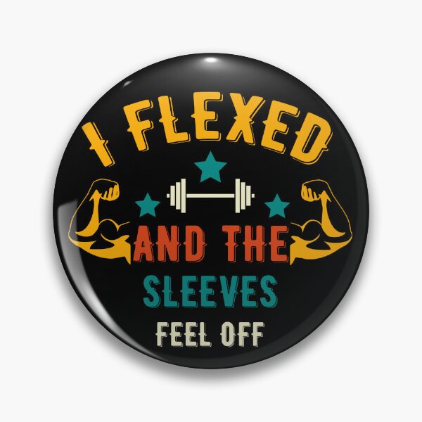 Item preview, I Flexed And The Sleeves Fell Off - Funny Gym  Quote  designed and sold by Raiko-art.