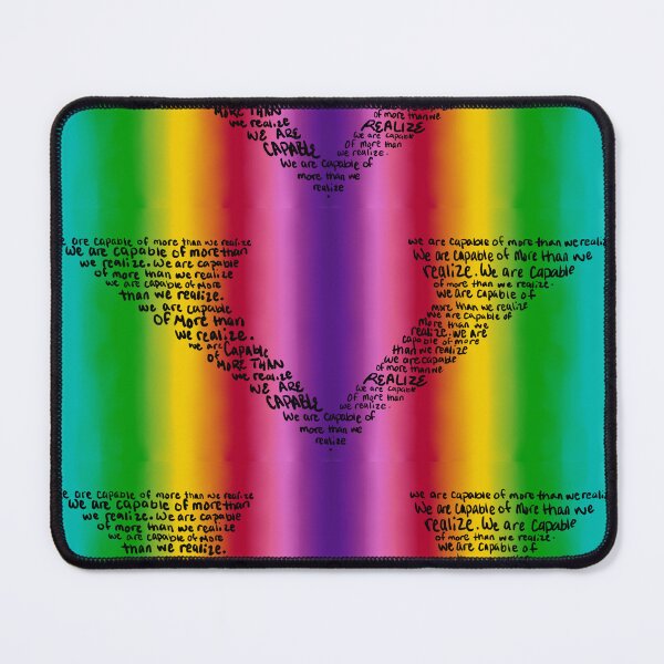 Item preview, Voltron Rainbow Quote designed and sold by Ashli Edge.