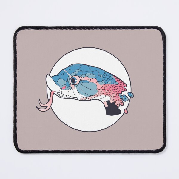 Item preview, transgender hognose snake logo designed and sold by WhiteEye.