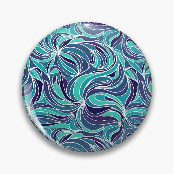 Item preview, Pretty unique swirls abstract pattern designed and sold by plumspixellove.