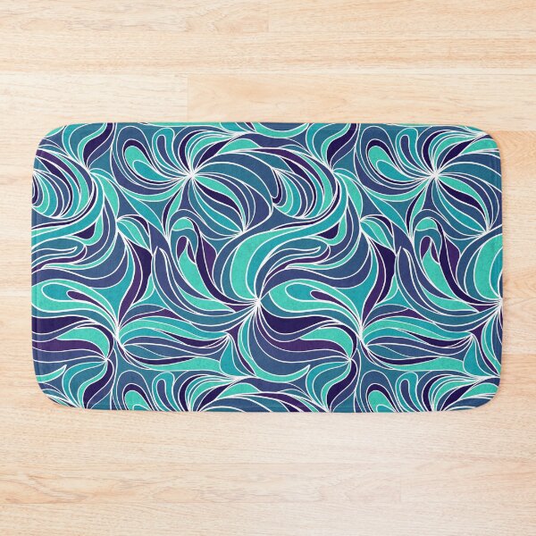 Item preview, Pretty unique swirls abstract pattern designed and sold by plumspixellove.