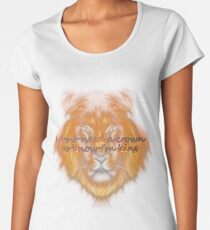 i'm a king T-shirt premium femme