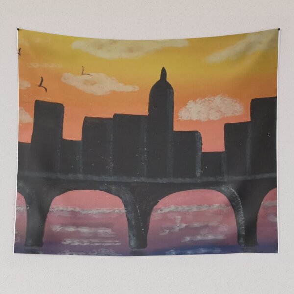 Item preview, Old Ravi Bridge designed and sold by Adeel Mushtaq.