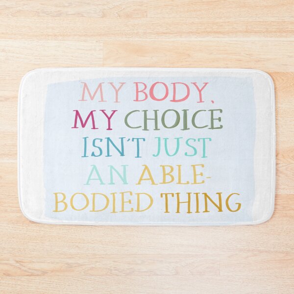 Item preview, My body my choice  designed and sold by NatLeBrunDesign.