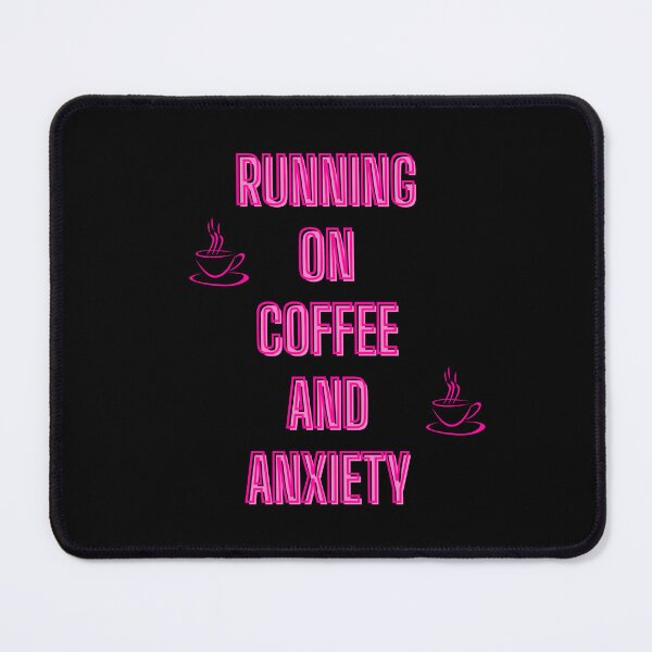 Item preview, Running on coffee and anxiety - back to school designed and sold by kozetin.
