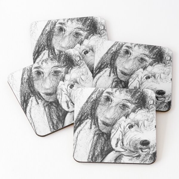 Item preview, Girl with a dog designed and sold by Marianna Tankelevich.