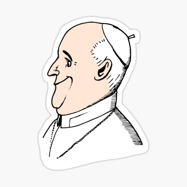 Item preview, Pope Francis designed and sold by smilesthehsu.