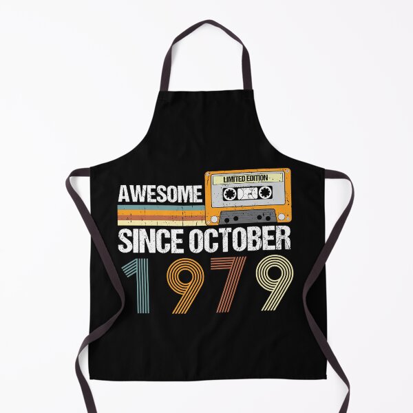 Item preview, Awesome Since October 1979 | 43th Birthday Gifts | 43 Years Old Gifts designed and sold by AMINE ★★★★★.