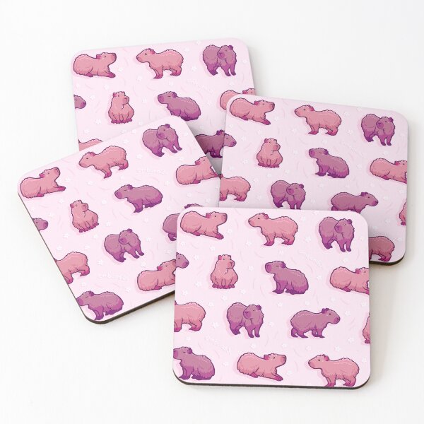 Item preview, Capybara 2 {pink} designed and sold by Macbendigo.