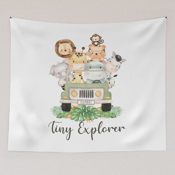 Item preview, tiny explorer animal safari  designed and sold by PERsonalthreads.