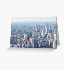 Toronto city view Greeting Card