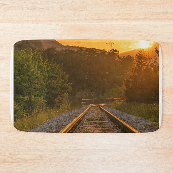 Item preview, Train Tracks In The Sunset designed and sold by Taceo10.