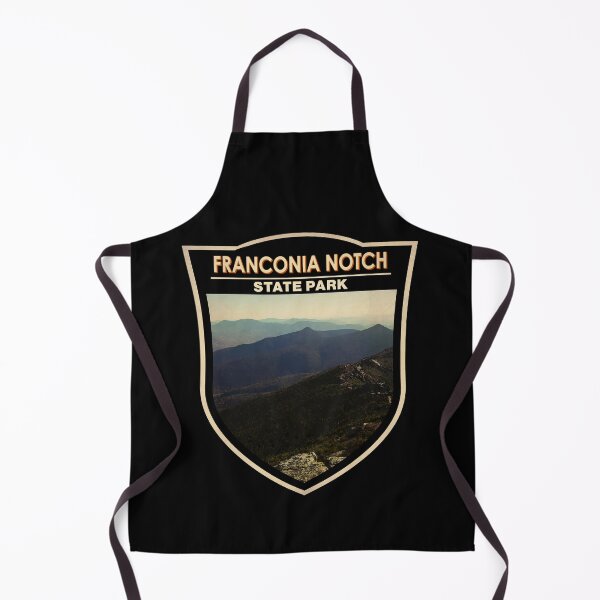 Item preview, Franconia Notch State Park New Hampshire Watercolor Badge designed and sold by KrisSidDesigns.