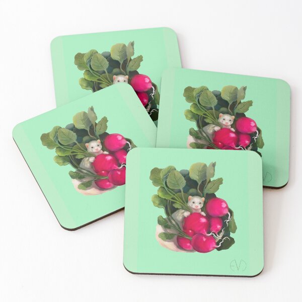 Item preview, Ferret and Radishes designed and sold by RadiantMedia.