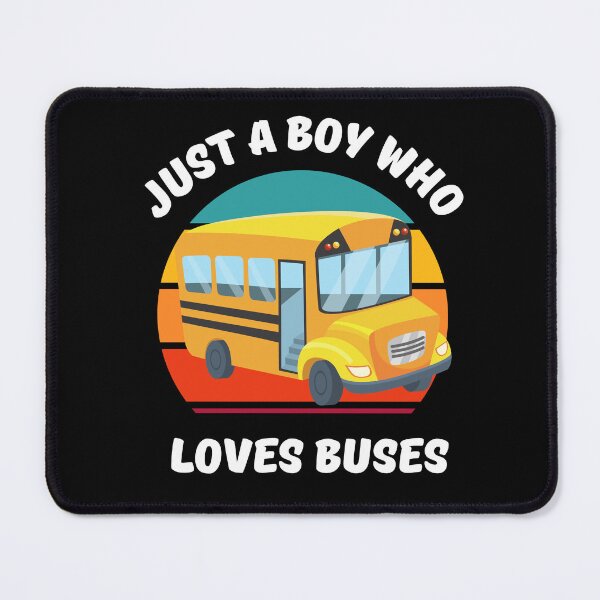 Item preview, Just A Boy Who Loves School Buses Boys Kids Toddler designed and sold by Str8like dattshirts.