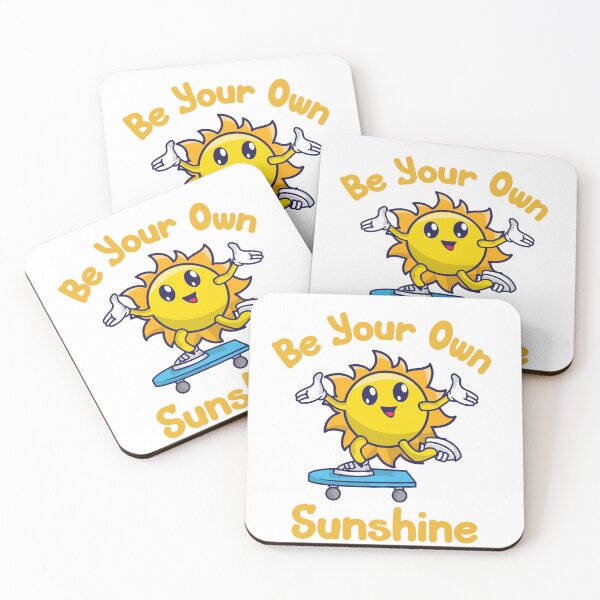 Item preview, Be Your Own Sunshine Cute Kawaii Sun designed and sold by HappyLifeCreate.