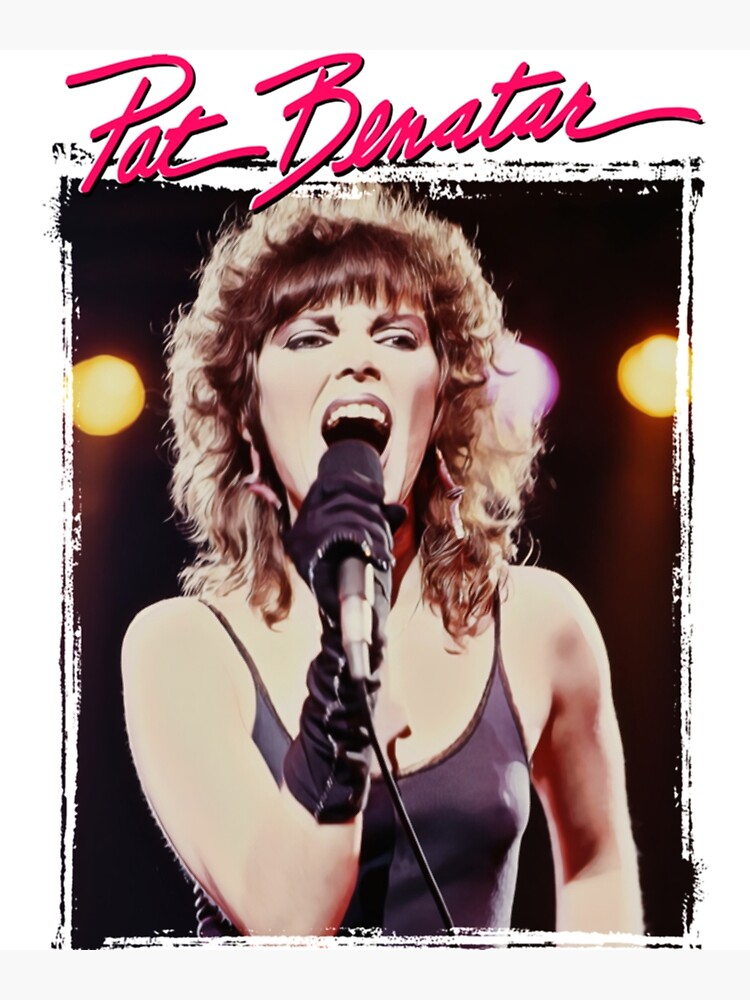 &ldquo;pat benatar " Poster for Sale by RockAnalogue | Redbubble