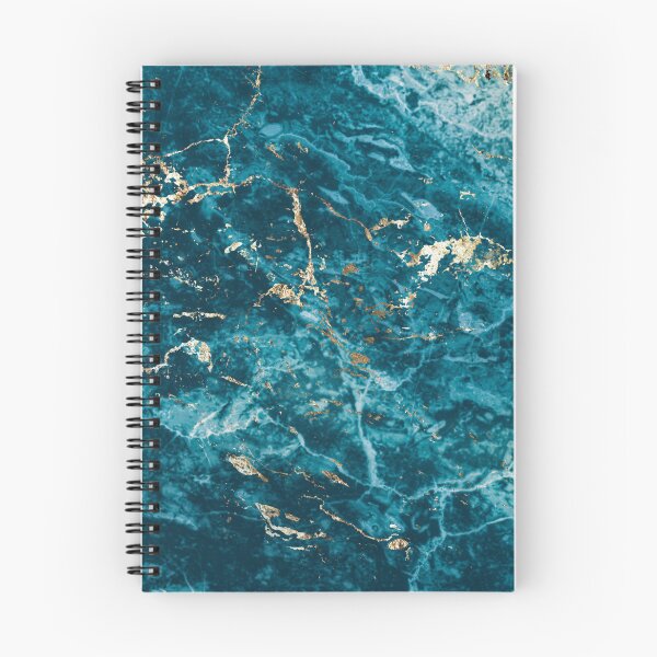 Item preview, Marble Turquoise Blue Gold Pattern designed and sold by peacefulcreator.